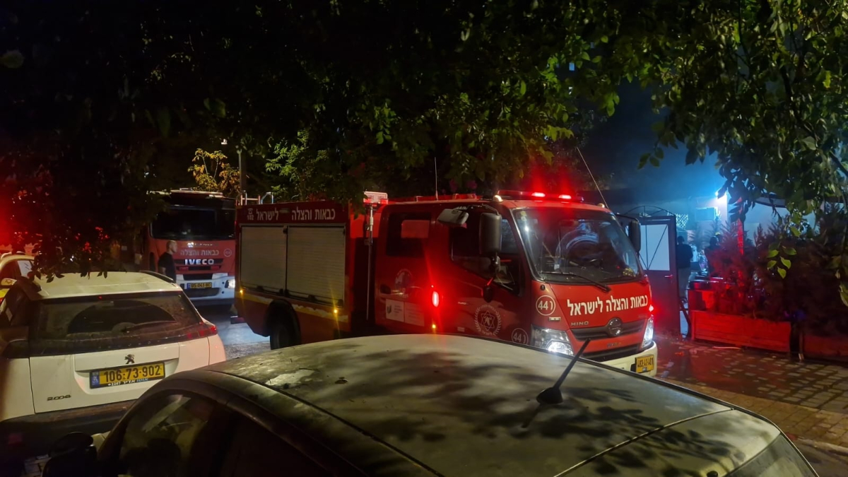 يافا: حريق داخل أحد المنازل دون وقوع إصابات