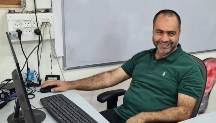 برقية تعزية من مدرسة أورط في اللد بوفاة المربي أيمن كبها