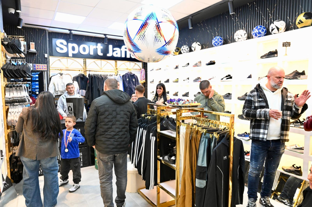 يافا: افتتاح محل Sport Jaffa .. أحذية وملابس رياضية من أشهر الماركات العالمية