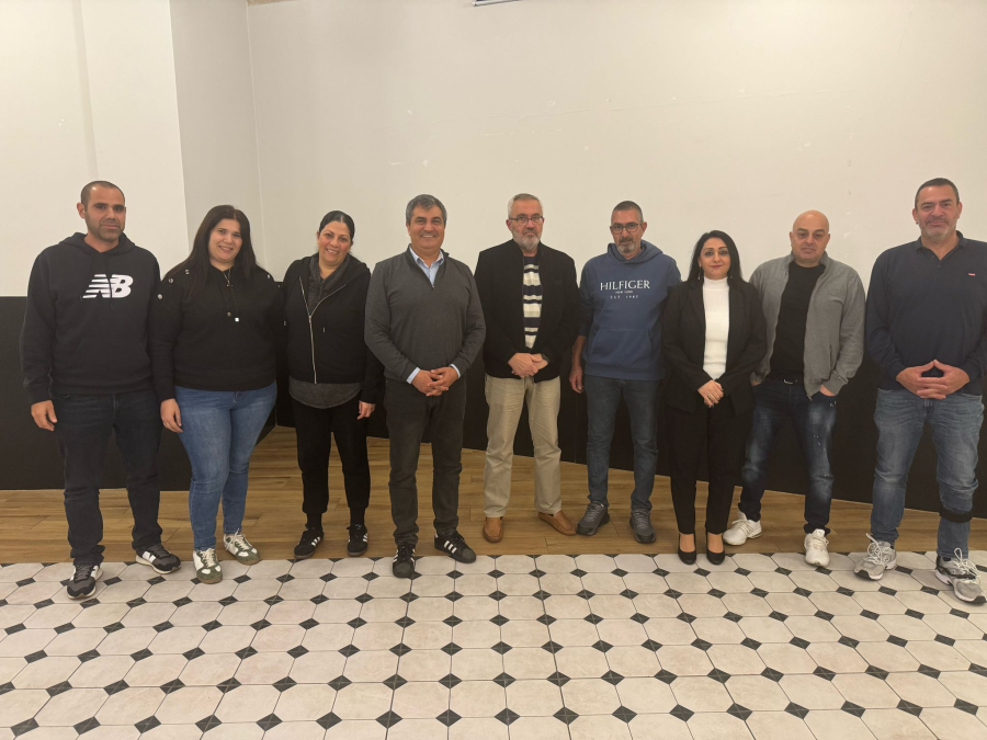 يافا: لقاء عمل بين المحامي امير بدران والهيئة الإدارية للجمعية الخيرية الأرثوذكسية 