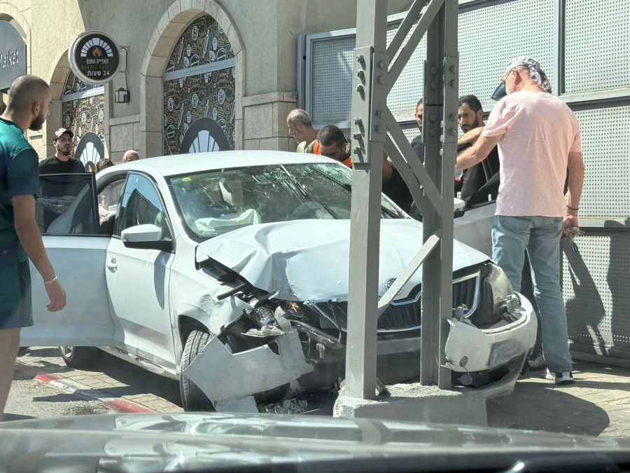 يافا: إصابة طفيفة بحادث طرق ذاتي في شارع ييفت 