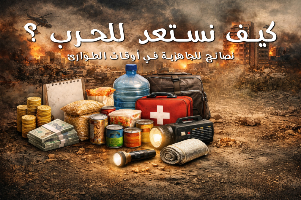كيف نستعد للحرب؟… نصائح للجاهزية في أوقات الطوارئ