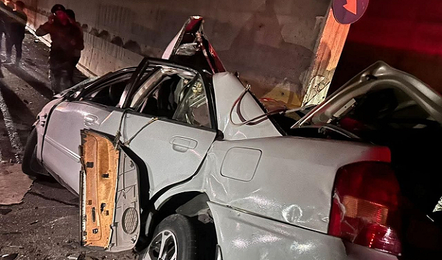 فاجعة على شارع نفق بدو: مصرع 4 شبان من رام الله في حادث طرق مروع