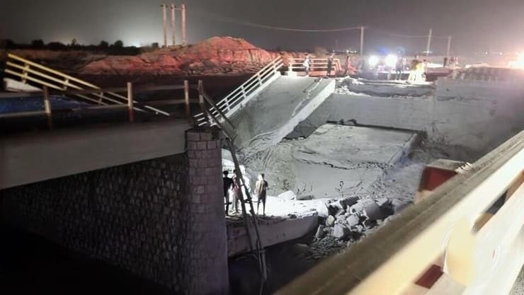عدوان امريكي يستهدف الجسور في إيران يوقع قتلى وجرحى
