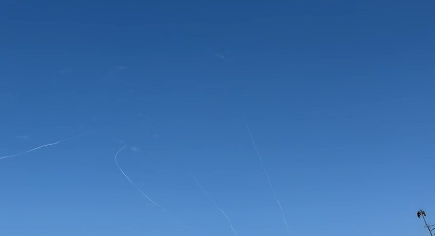 سماع دوي انفجار ضخم في سماء يافا