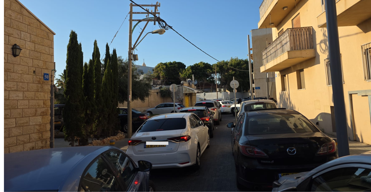 يافا: أزمة مرورية خانقة تشهدها المدينة من كافة المداخل