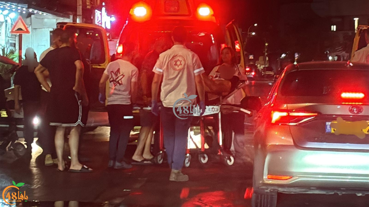 يافا : اصابتان بحادث طرق احداها خطيرة 