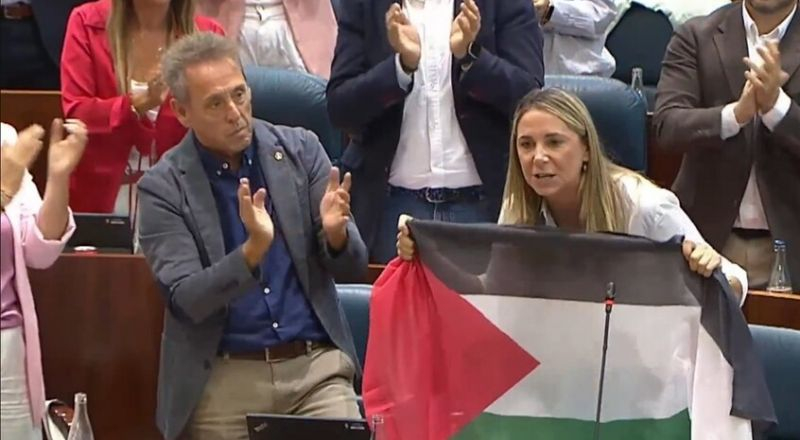 نائبة إسبانية توبخ رئيسة إقليم مدريد وتعطيها درسا في الانسانية والتاريخ