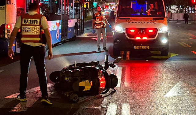 مصرع سائق دراجة نارية في حادث جنوبي تل أبيب