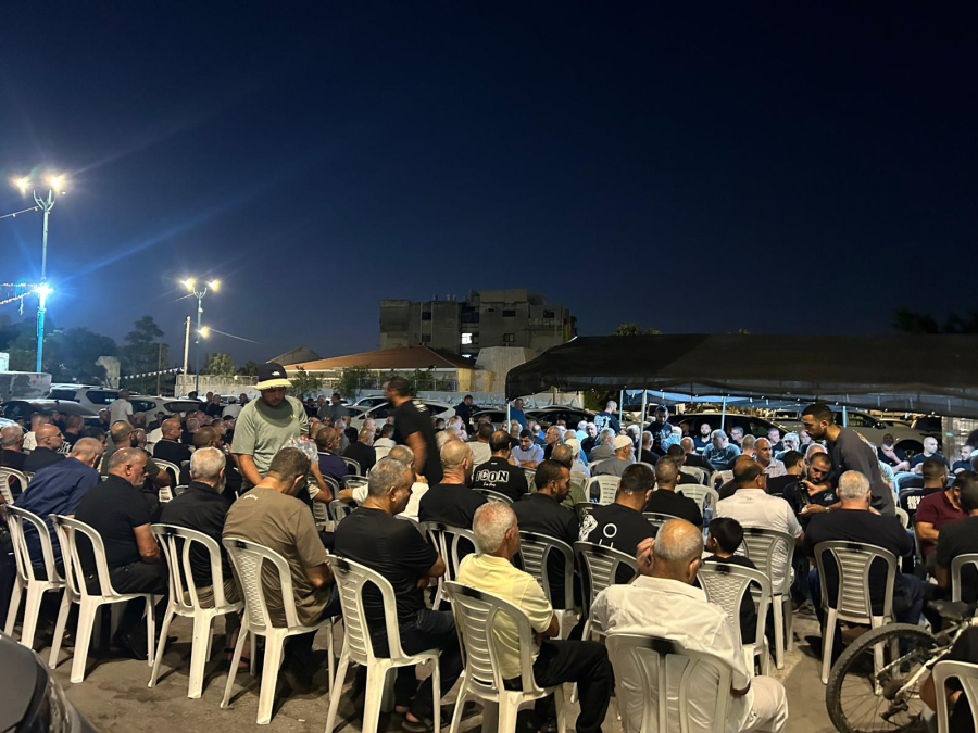 اللد: الدرس الثالث من أسبوع الدعوة في بيت عزاء الشاب وليد بدوية