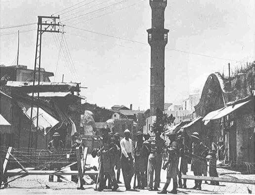 فيديو نادر يوثّق حصار القوات البريطانية لمدينة يافا عام 1936