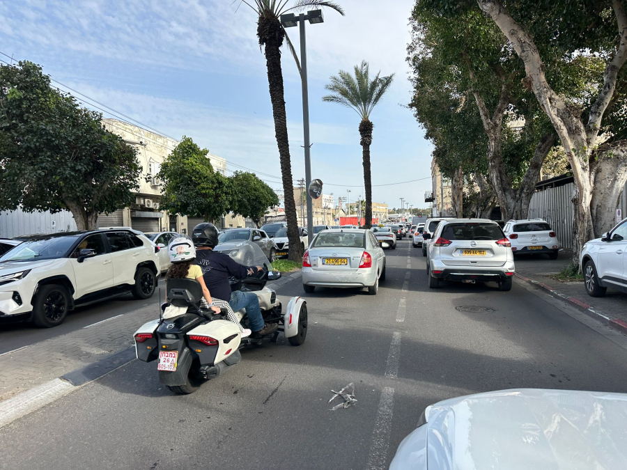 يافا: أزمة مرورية خانقة تشهدها المدينة من كافة المداخل