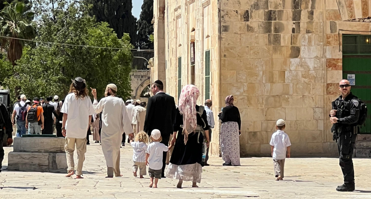 اقتحام جماعي للأقصى في عيد رأس السنة العبرية