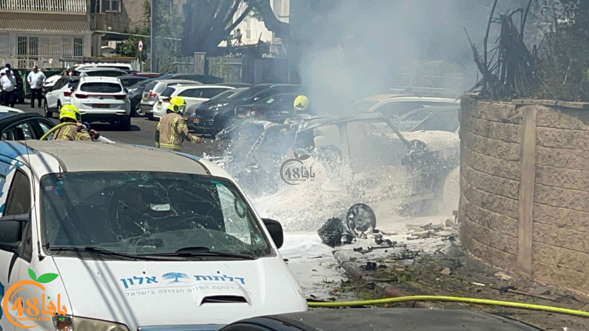 يافا : 4 إصابات أحدهم خطرة في انفجار سيارة شرقي حي النزهة.