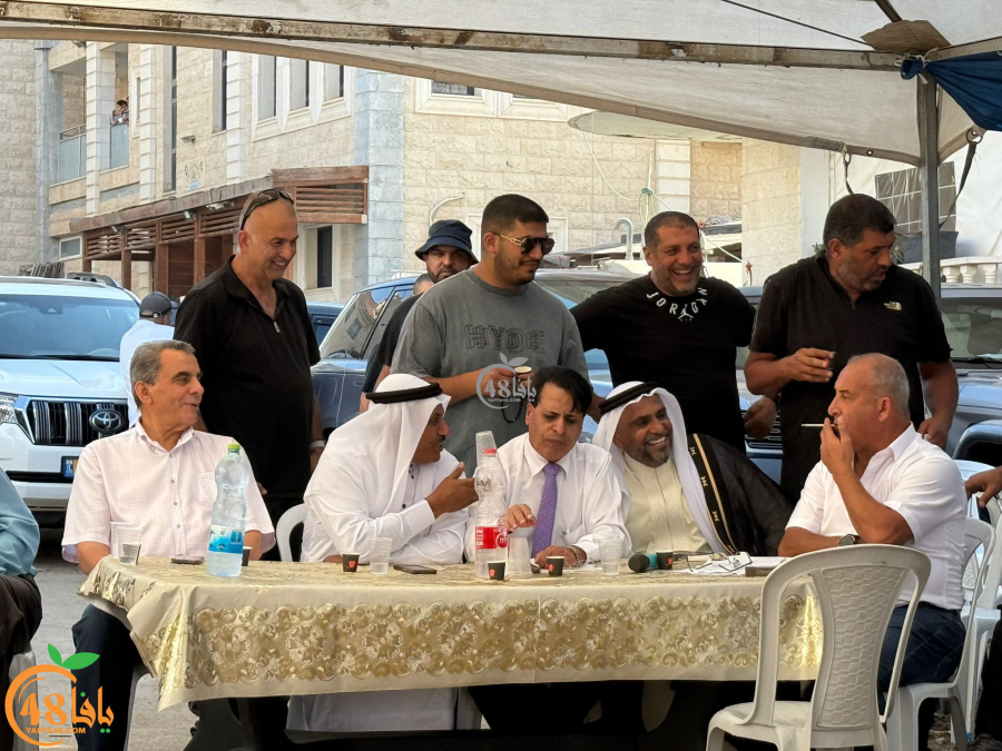 الرملة :عقد راية الصلح بين عائلة ابو موسي وابو غانم