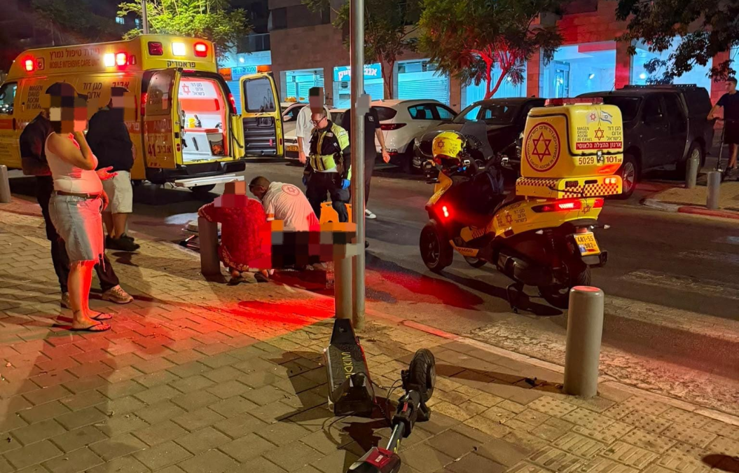 إصابة خطرة لشاب "22 عامًا" بحادث طرق ذاتي في تل أبيب