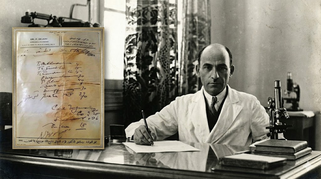 وثيقة طبية نادرة من يافا تعود لعام 1937 تكشف تاريخ الطب في فلسطين