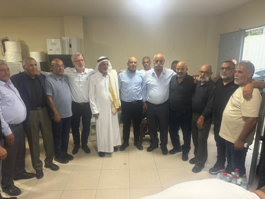 إتمام الصلح التاريخي بين عائلتي أبو شعبان وأبو غانم من اللد والرملة في كفر قاسم
