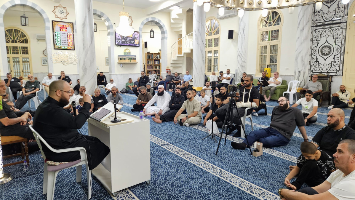 يافا: بالصور الشيخ مهدي قاسم يحل ضيفًا على مجالس الإيمان...