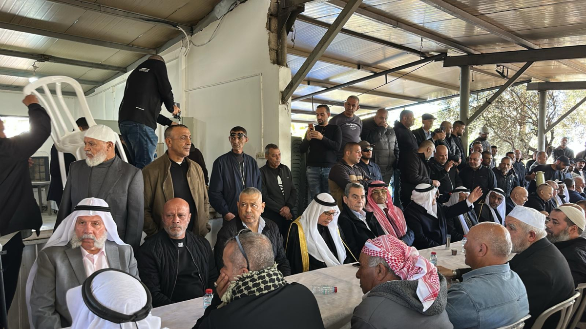 أولى| الرملة: عقد راية الصلح بين عائلتي جدوع الزبارقه وع...