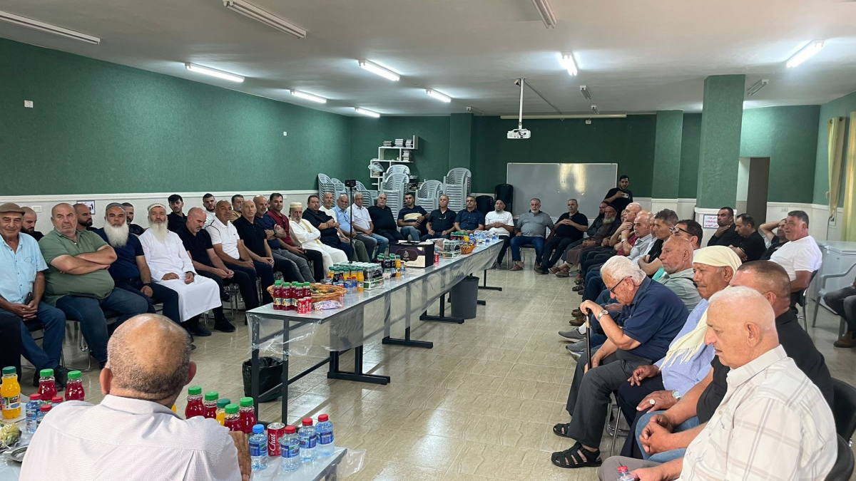 طمرة : عقد راية الصلح بين عائلتي ياسين ومريح 