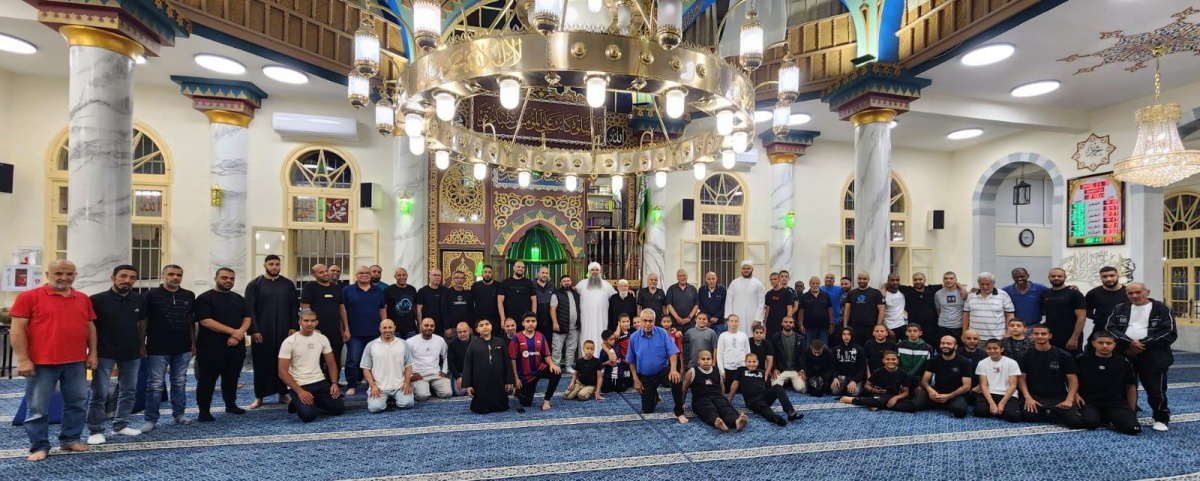 يافا: بالصور الشيخ أشرف منصور يحل ضيفًا على مجالس الإيمان في مسجد النزهة