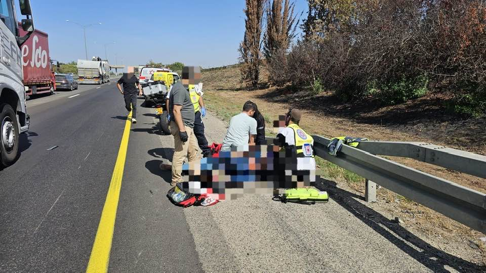 مصرع رجل إثر حادث دهس على شارع 6 قرب الرملة