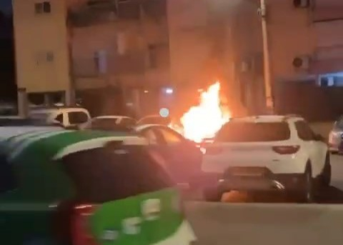 يافا: حريق في سيارة فجر اليوم دون إصابات 