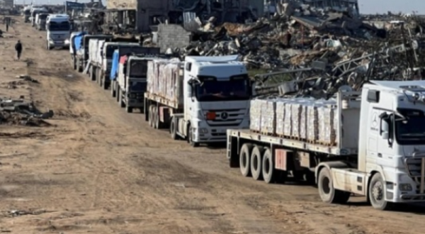 الولايات المتحدة ستتولى مسؤولية إدخال المساعدات إلى غزة بدلاً من إسرائيل