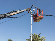 اللد: الانتهاء من مشروع إنارة المقابر الاسلامية .. فيديو