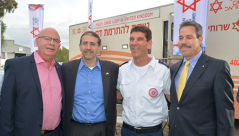  وضع حجر الاساس لانشاء بنك دم تحت الأرض فريد من نوعه عالمياً في الرملة