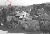 صورة نادرة ليافا:  ساعدنا في توثيق اسم المسجد الظاهر في الصورة 