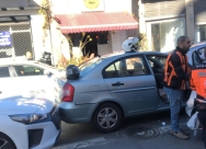  اصابة طفيفة لسيدة بحادث طرق بين مركبتين بيافا 