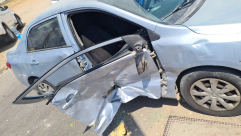  اللد: اصابة طفيفة لشخصين بحادث طرق 