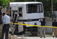  مقتل 41 شخصًا بهجوم على حافلة في كراتشي