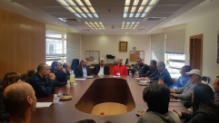 بالفيديو: وفد من صيادي يافا يعرض مشاكل الصيادين على نواب الكنيست العرب 