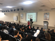 محاضرة "ما هي الرياضيات" لطلاب الثواني عشر في مدرستي دار الحكمة واورط الثانوية