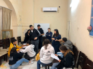 صور: حملة "إنقاذ حياة الطفل طه أبو دعابس" من كنيسة الخضر بيافا