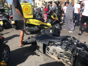  يافا: إصابة خطرة لراكب دراجة نارية بحادث طرق في المدينة 