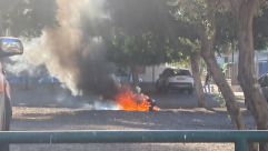 يافا: احتراق دراجة نارية والاطفائية تهرع للمكان 