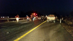 اصابة 8 أشخاص بحادث طرق مروّع قرب مدينة الرملة 