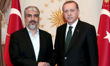 مشعل يلتقي أردوغان وأوغلو بأنقرة