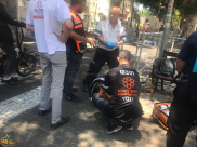 يافا: إصابة متوسطة لراكب دراجة كهربائية بحادث طرق ذاتي 