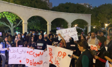 اللد: تظاهرة ضد العنف والجريمة وتواطؤ الشرطة 