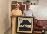 رئيس “المتابعة” محمد بركة في زيارة إلى الشيخ رائد صلاح