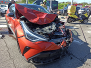 اصابة راكب دراجة نارية بحادث طرق شرق يافا