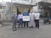 غزة: ملتقى أهالي يافا فى البريج ومبادرة لمكافحة كورونا 