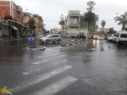 حالة الطقس: أمطار غزيرة وانخفاض ملموس في درجات الحرارة