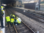  مصرع سيدة من اللد دهسها القطار في تل ابيب