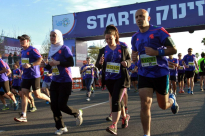 40 ألف مشارك في ماراثون بلدية تل ابيب السنوي واغلاق عدة شوارع في يافا